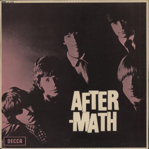 ROLLING STONES★Aftermath UK Open Decca M The Rolling Stones Aftermath - 6th - EX UK vinyl LP album (LP